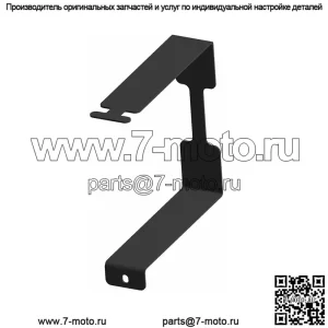 Кронштейн для крепления аккумуляторной батареи Polaris Ranger, оцинкованный, оригинальная деталь OEM 5257827, кол-во 1