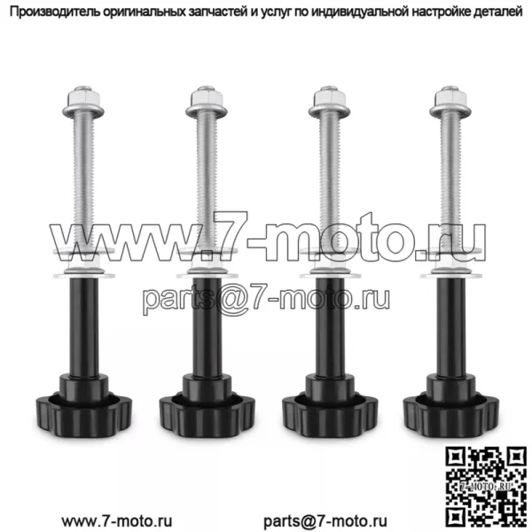 Монтажный кронштейн для пластины для слива грязи 1# (110 мм) черный - Image 5