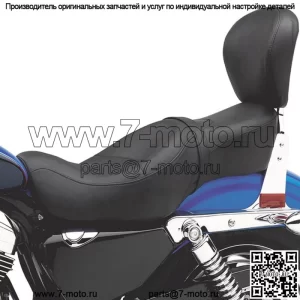 Водительское пассажирское 2-местное сиденье для Harley Sportster 1200 883 48 72 Iron 2004+