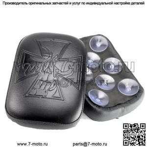 Накладка на заднее пассажирское сиденье 8 присосок для Harley Bobber Chopper Softail