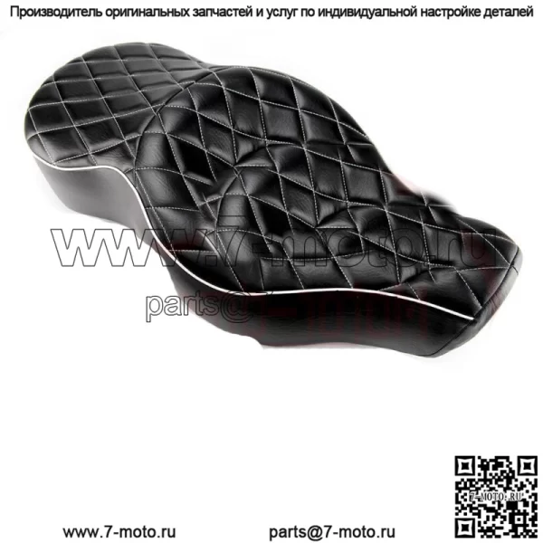 Сиденье для пассажира-водителя 2 Up для Harley Sportster XL 883 1200 Iron 48 72 04-19