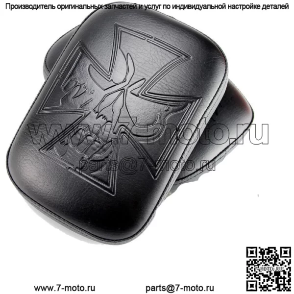 Череп Заднее сиденье пассажира 8 присосок для Harley Chopper Sportster Softail