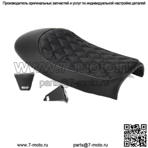 Универсальное мотоциклетное сиденье Cafe Racer Flat Brat Saddle для Honda Suzuki Yamaha