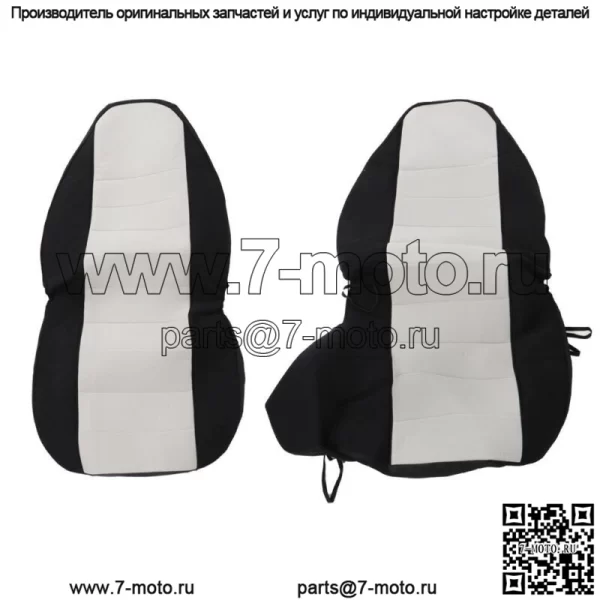 Подходит для 1998-03 Ford Ranger 60/40 High Back Seats Car Seats Blk/Silver - Image 5